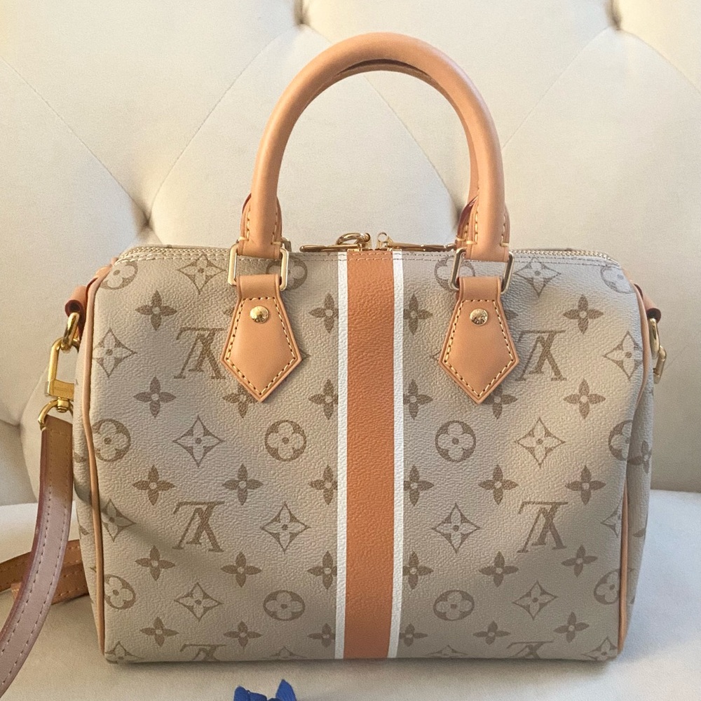 ❌Reserved❌Louis Vuitton Monopaname Speedy Bandouliere 25 Beige Ocher - Picture 6 of 13